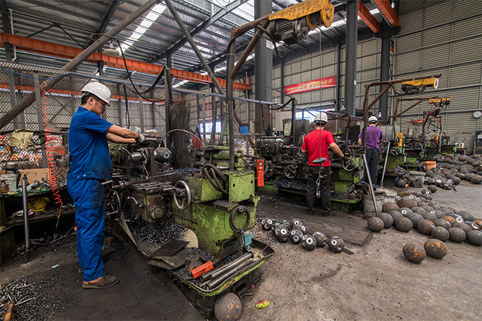 丽水网架配件车间